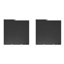 2X für  Kobra S1C S1 Combo Bauplattenteile 264 X 276 mm Federstahlblechplatte Glattes PEI Strukturiertes Heizbett Schwarz