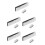200Pcs Plastic Shutter Replacement Pins Silver Durable Latch for Home 10