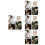 4Pcs Waveshaped Self Tanning Brushes Multi Color Body and Face Makeup 8