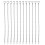 24Pcs Versatile Black Iron Hanging Chains for Flower Pots and Lanterns 2