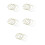 30Pcs Multi Color Brass Alloy Guitar Strings Set Durable Replacement 9
