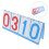4Pcs Multifunctional PVC Flip Scoreboard Manual Tabletop Score Keeper 10