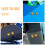 32Pcs Durable Yellow Silicone Snowboard Traction Grip Pads 7