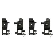 4x 1666804103 Center Console Armrest Clip for - ML/GL/GLE/GLS Class W292 W166 C292 X166