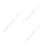 3Pcs Adjustable Silver Curtain Rod for Blinds Telescopic 4