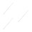 3Pcs Adjustable Silver Curtain Rod for Blinds Telescopic 6