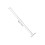 3Pcs Adjustable Silver Curtain Rod for Blinds Telescopic 11