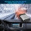 2Pcs Car Heater Portable Fan Black Adjustable Windshield Defroster 7