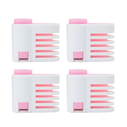12Pcs Pink Cake Cutter with Adjustable 5-Layer Clamp Baking Tool 1