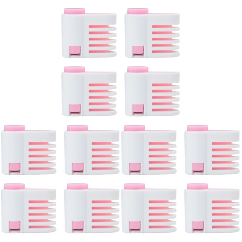 12Pcs Pink Cake Cutter with Adjustable 5-Layer Clamp Baking Tool 2