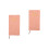 2Pcs Pink Academic Planner Notebook Portable Convenient Home Organizer 5