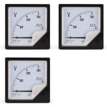 3X 6L2 Voltmeter AC 300V Pointer Type Voltage Meter Mechanical Header