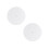 2Pcs White Knitting Elastic Bands Soft Stretch Straps for Clothing Use 6
