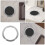 4Pcs Silver Stainless Steel Flush Mount Trash Can Lids for Kitchen Use 11