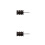 2Pcs Burnisher Drill Set Brown Wood Handle Edge Slicker Tools 4