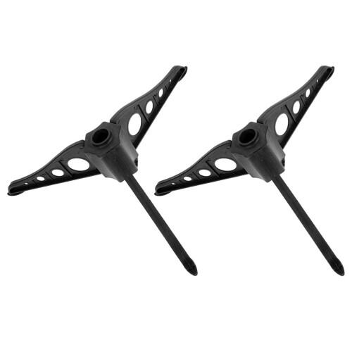 10Pcs Black Xmas Tree Support Brackets Plastic Tree Base 2