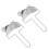 4Pcs Stainless Steel Dumpling Maker Tool Silver Kitchen Press Mold 2