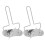 4Pcs Stainless Steel Dumpling Maker Tool Silver Kitchen Press Mold 3