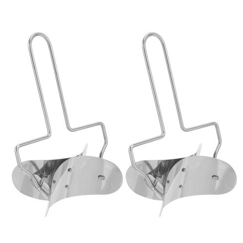 4Pcs Stainless Steel Dumpling Maker Tool Silver Kitchen Press Mold 2