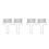 4Pcs Stainless Steel Dumpling Maker Tool Silver Kitchen Press Mold 5