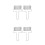 4Pcs Stainless Steel Dumpling Maker Tool Silver Kitchen Press Mold 6
