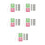 5Sets Ultrafine Mesh Speaker Covers Universal Phone Protector Stickers 4