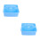 2Pcs Multifunctional Sky-Blue Plastic Craft Organizer Caddy for Kids 4