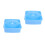 2Pcs Multifunctional Sky-Blue Plastic Craft Organizer Caddy for Kids 7
