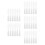 30Pcs Durable Plastic Beauty Spatulas for and Creams Use 6