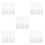 30Pcs Durable Plastic Beauty Spatulas for and Creams Use 7