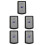 5Pcs Multi Car Audio Polarity Tester Speaker Phase Meter Horn Tester 5