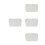 4Pcs White Ceramic Inkwell Multi-Function Ink Dish for Calligraphy Art 5