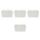 4Pcs White Ceramic Inkwell Multi-Function Ink Dish for Calligraphy Art 8