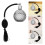 4Pcs Vintage Grey Perfume Spray Bottles Glass Atomizer with Bulb Pump 10