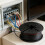 5Pcs Durable Black Plastic Cord Storage Reel Large Capacity 4