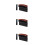 3Pcs Black Car Trash Cans Insert Auto Seat Garbage Storage Bin 7