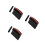 3Pcs Black Car Trash Cans Insert Auto Seat Garbage Storage Bin 9