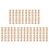 50Pcs Solid Wood Small Roman Column Pillars Khaki for Indoor Staircase 7