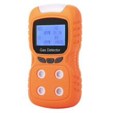 PLT Four-in-One Handheld Gas Detector Portable Multi-Purpose Blood Gas Analyzer with Alarm Sensor US Plug