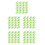 1000Pcs Cute Light Green Acrylic Shower Pacifier Party Props 4