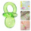 1000Pcs Cute Light Green Acrylic Shower Pacifier Party Props 9