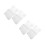 4Pcs Clear Acrylic Wall Mounted Document and Pamphlet Holder 4
