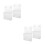 4Pcs Clear Acrylic Wall Mounted Document and Pamphlet Holder 5