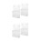 4Pcs Clear Acrylic Wall Mounted Document and Pamphlet Holder 8
