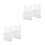 4Pcs Clear Acrylic Wall Mounted Document and Pamphlet Holder 9