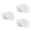 144Pcs Reusable White Felt Pan Separators for Stacking Plates 7