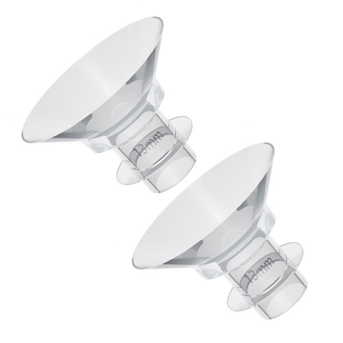 8Pcs Clear Breast Pump Flange Inserts Soft Silicone for Wearable Use 2