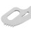 1Pair Professional Silver Stainless Steel Ice Skate Replacement 8