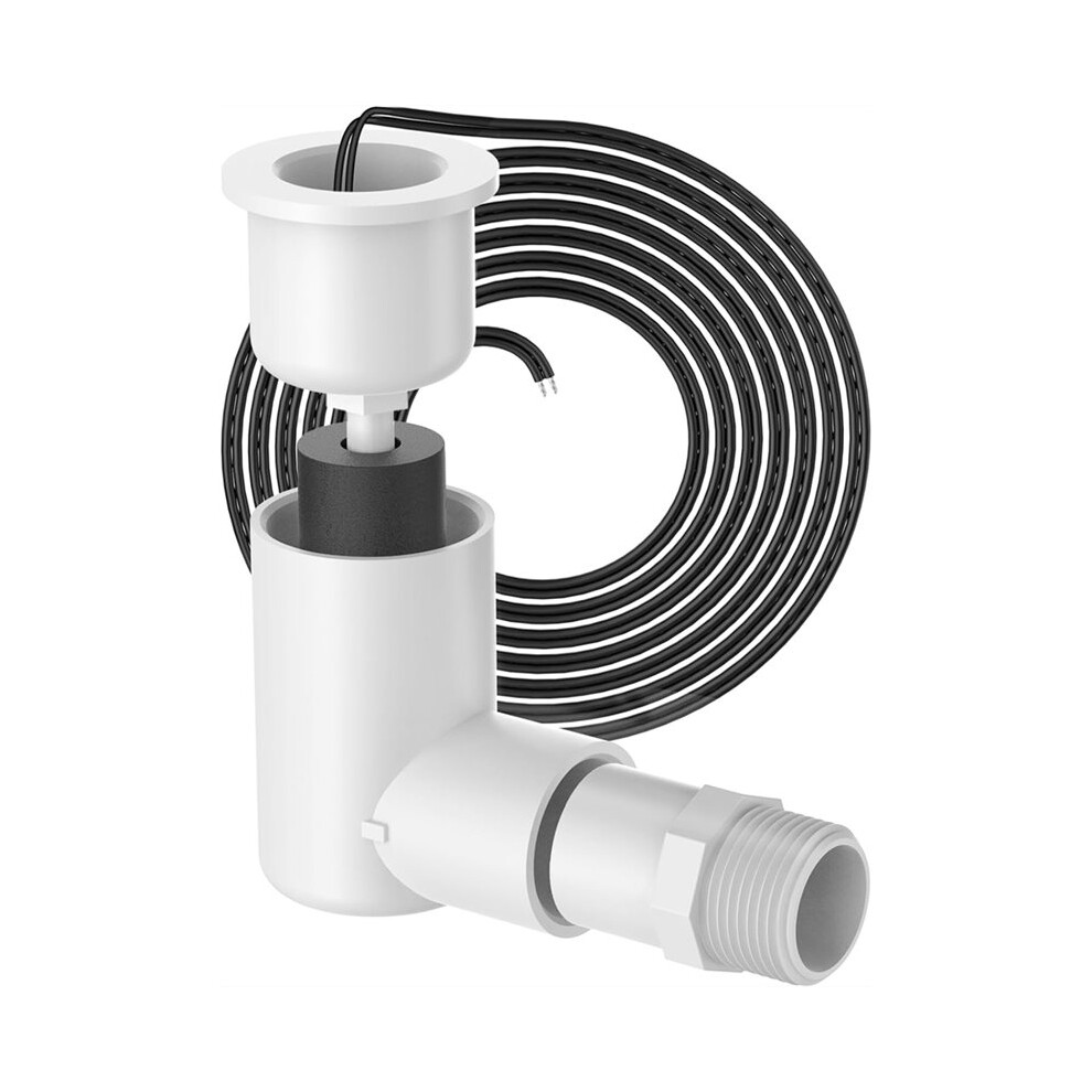 Ss2 Float L Shape Safe-T- For Hvac Drain Pan Condensate Outlet, Ac Pan Float Detects Clogged 6031048186061