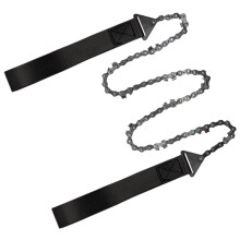 Überlebens-Kettensäge, Kettensägen für Outdoor-Aktivitäten, Camping, Wandern, Notfall, Reißverschluss, Handkettensäge mit Tasche, Drahtsäge,